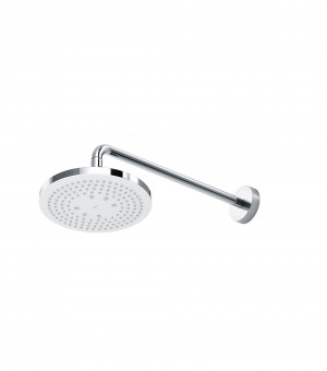 طاسة  دش كروم دائري 220مم  1 حركة مع عمود مخفي جانبي - صناعة صيني # TOTO  -TBW01003D